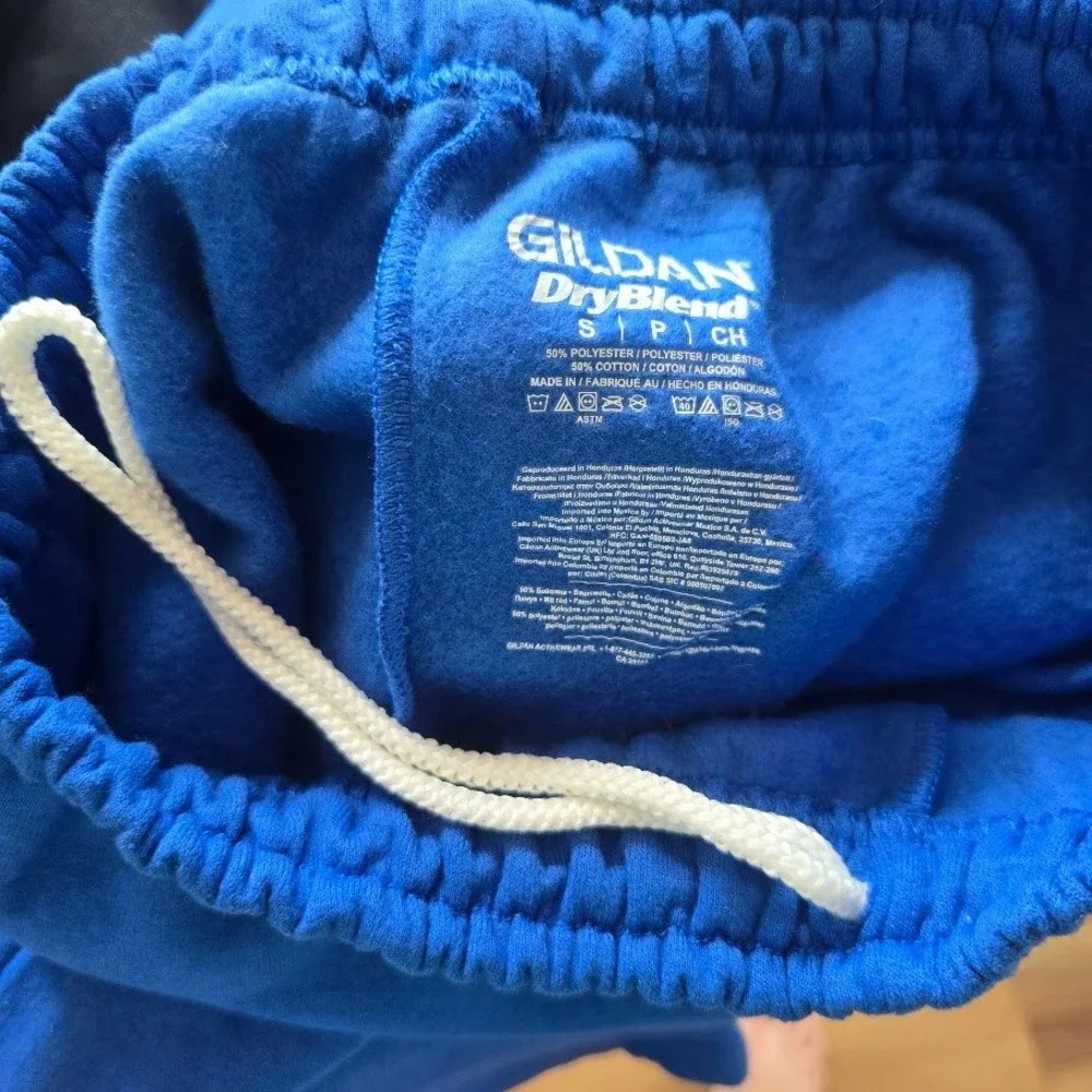 Gildan Blue Sweatpants LD Swimming Lower Dauphin‎ Mens Small Joggers HS Sports
